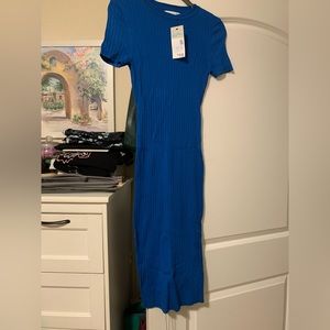NWT - blue Bodycon dress
